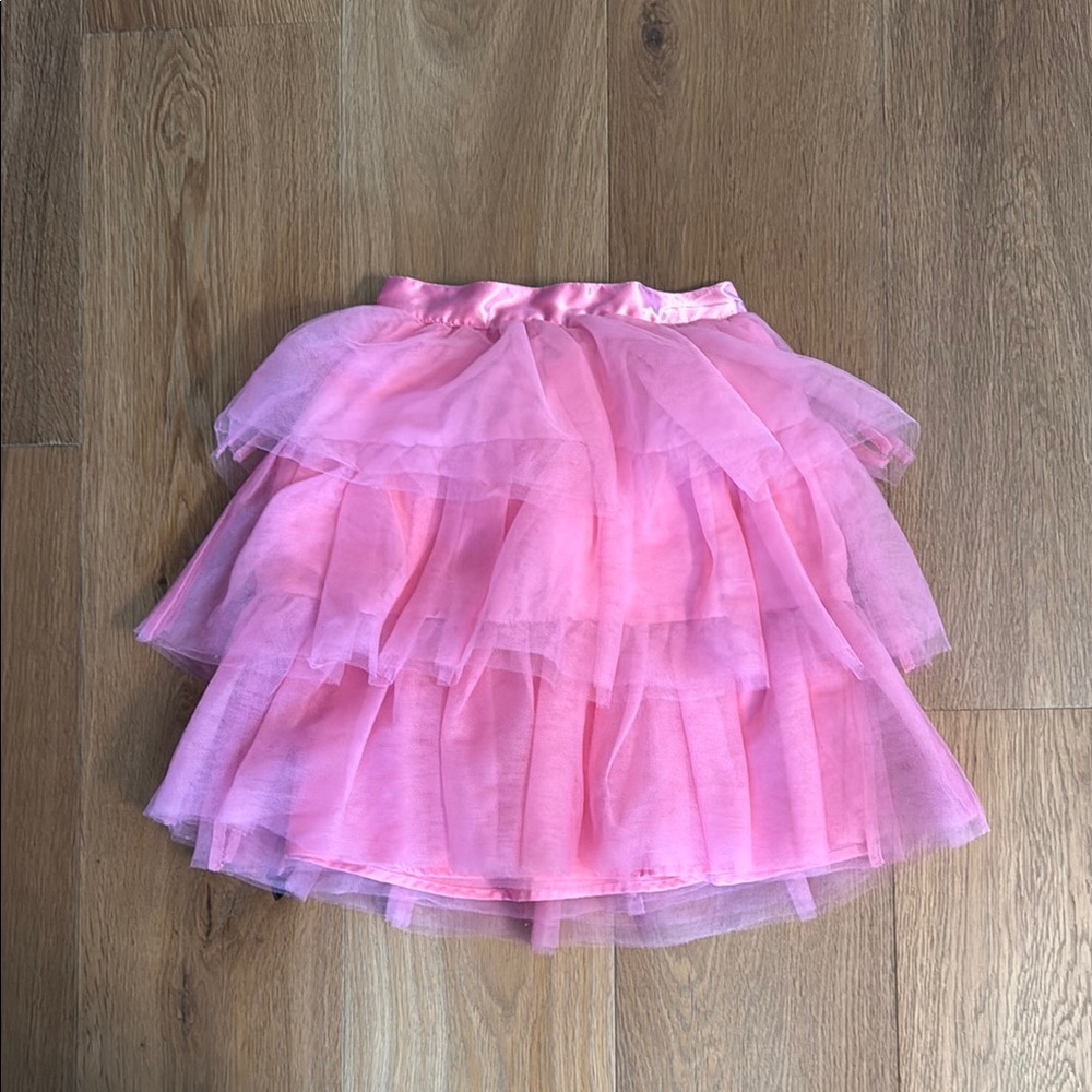 Janie and Jack Pink Tulle Skirt
